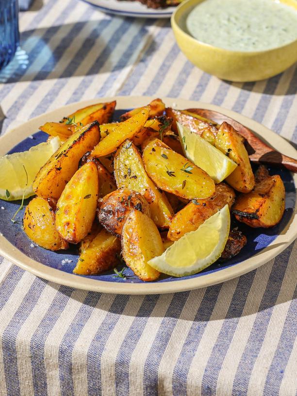 Griechische Zitronenkartoffeln: Griechische Zitronenkartoffeln