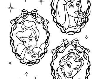 Free Free 329 Disney Princess Belle Svg SVG PNG EPS DXF File