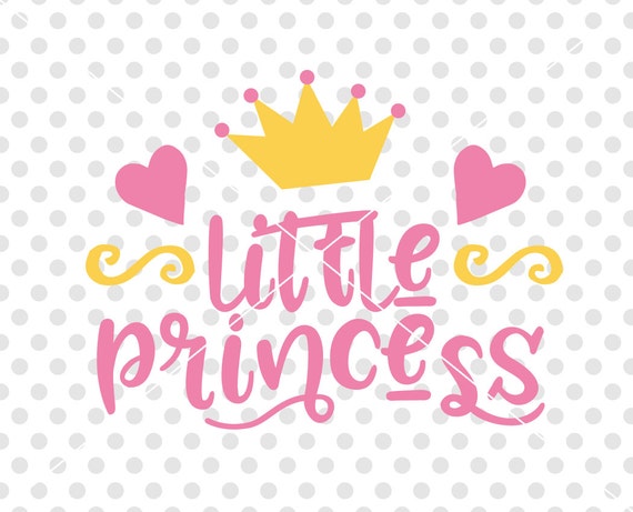 Princess Baby Girl SVG