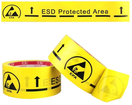 Yellow PVC ESD Flooring Tape at Rs 295 / Roll in New Delhi | UREC ...