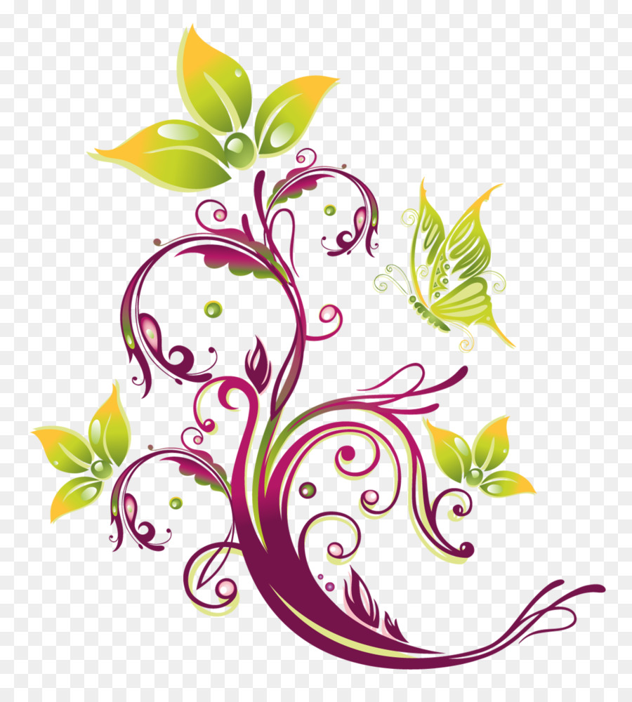  Ornamen Bunga  Blume gambar png