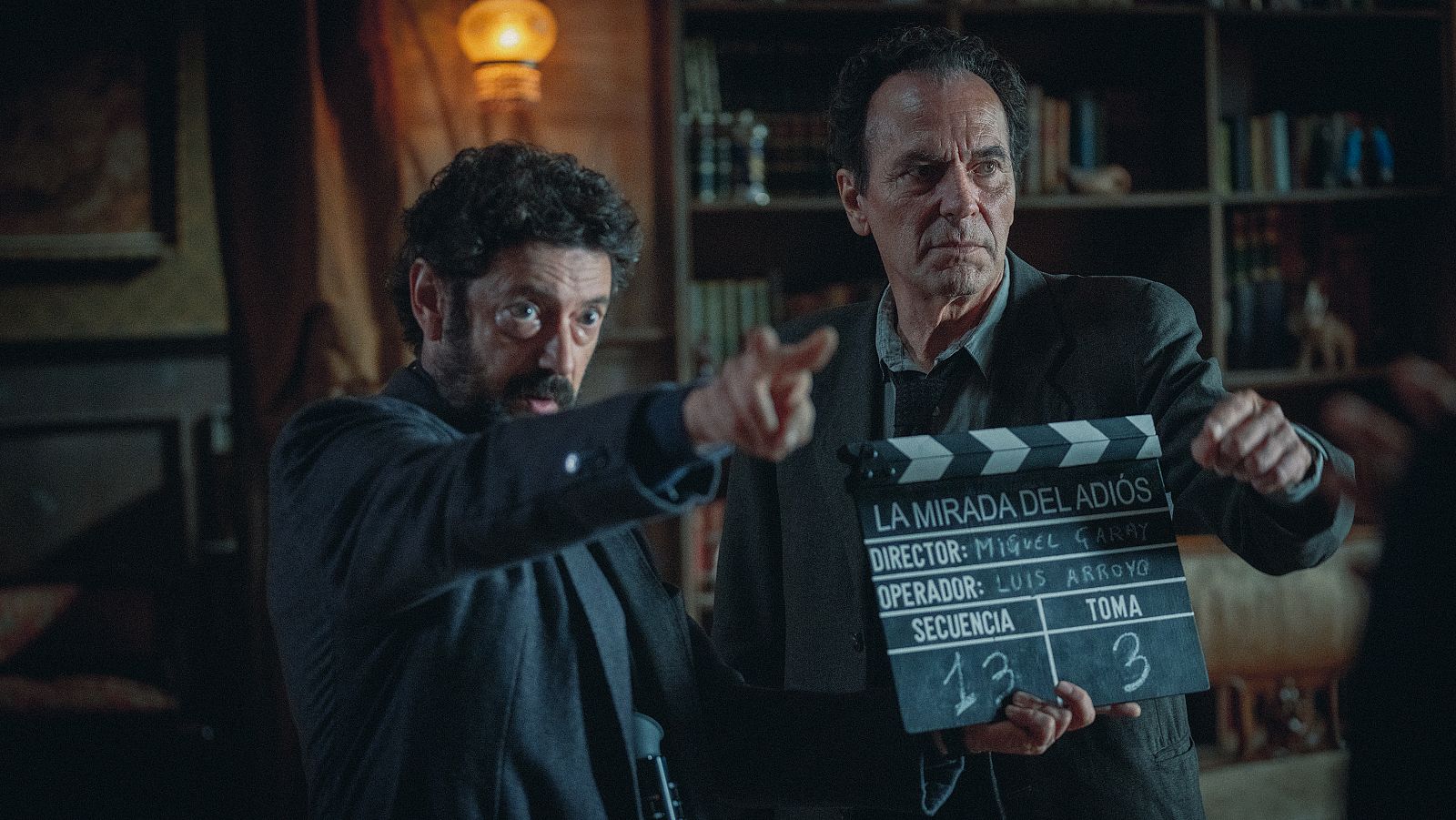 Manolo Solo y José Coronado, en 'Cerrar los ojos'.