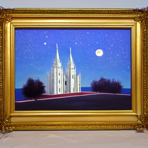 Salt Lake Temple Moons