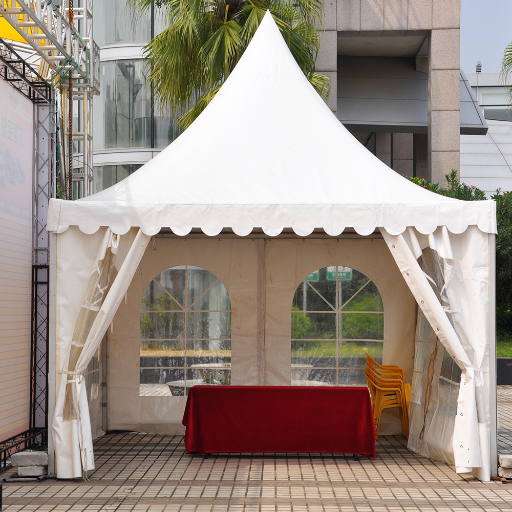 4x4,5x5,6x6 Chinese pagoda tents in Guangdong for party reception