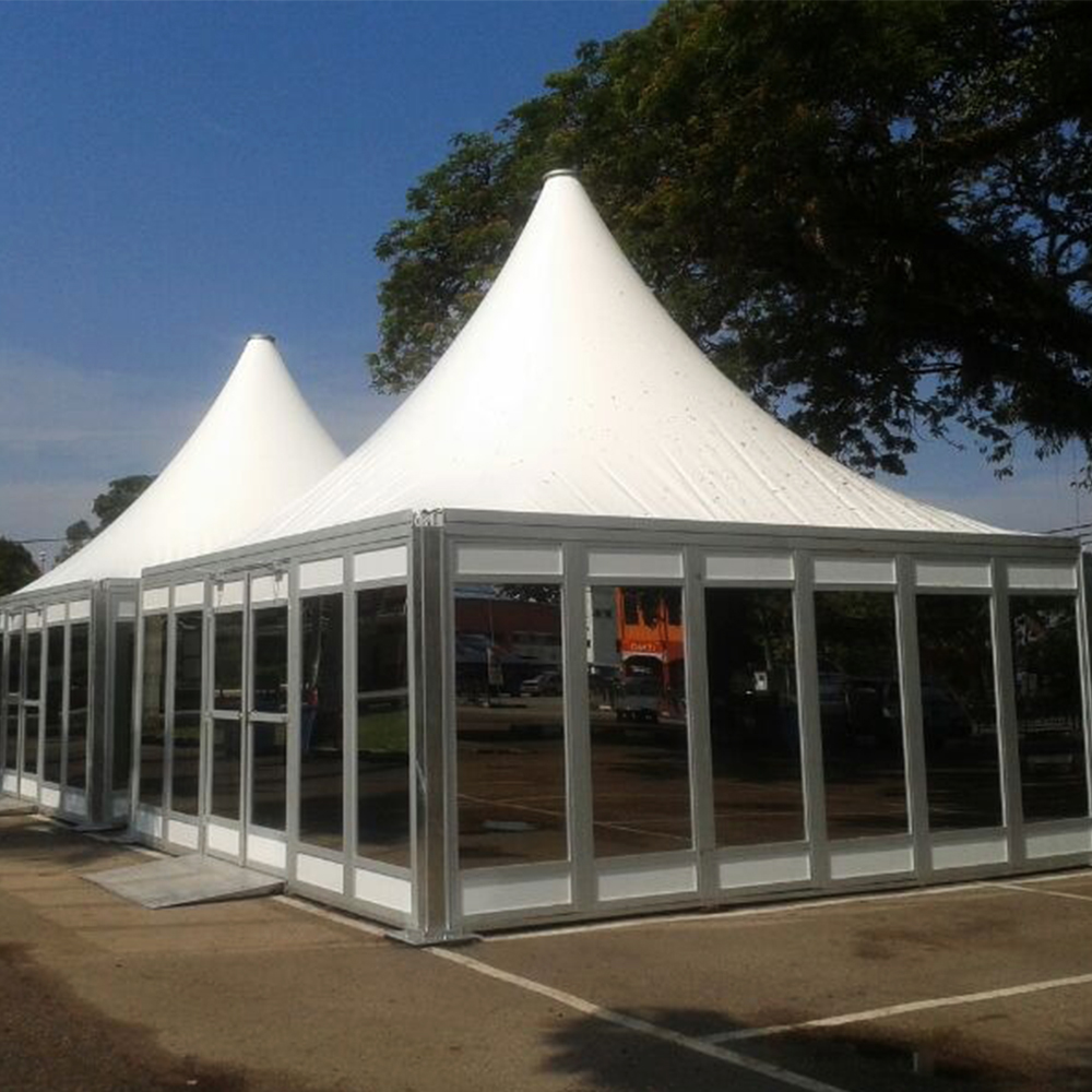 4x4,5x5,6x6 Chinese pagoda tents in Guangdong for party reception