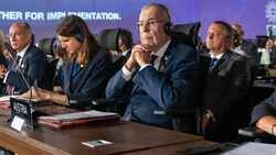 Alexander van der Bellen bei der Weltklimakonferenz COP27 (Bild: APA/HBF/PETER LECHNER)