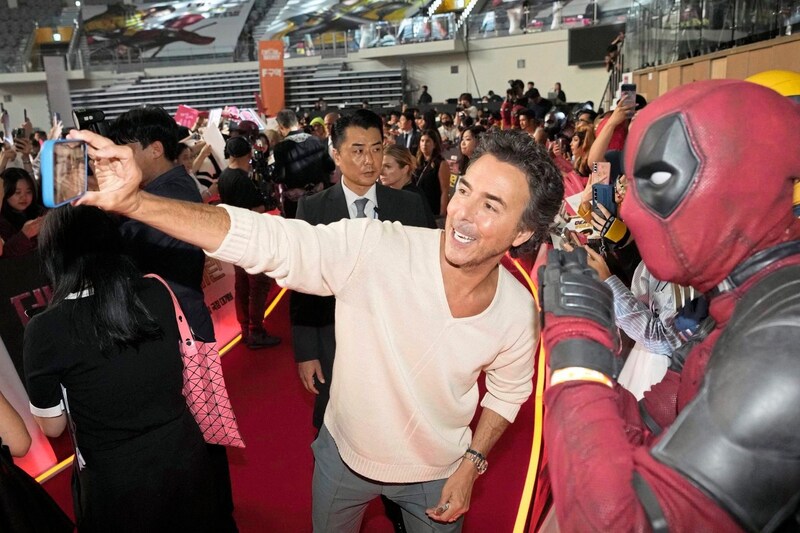 Regisseur Shawn Levy bei der Promo-Tour in Südkorea. (Bild: AP ( via APA) Austria Presse Agentur/Copyright 2024 The Associated Press. All rights reserved.)