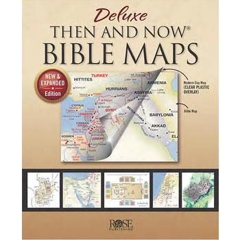 Deluxe Then and Now Bible Maps 2.0: New & Expanded Edition, by Rose ...