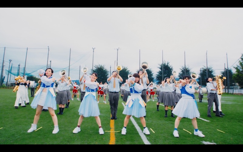 TEAM SHACHI×中越高等学校吹奏楽部、総勢87名による踊れるマーチングMV公開