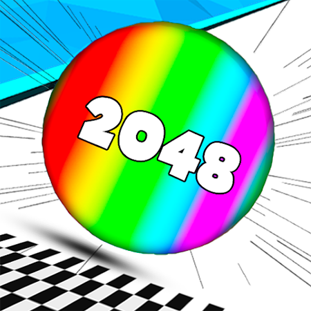 Ball Run 2048