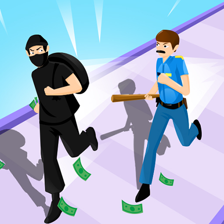 Cop Run 3d Game