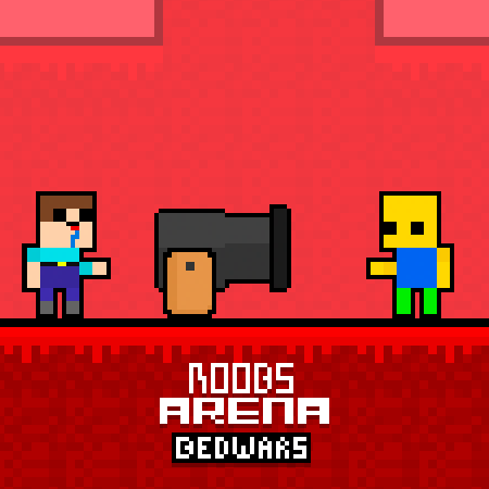 Noobs Arena Bedwars Game