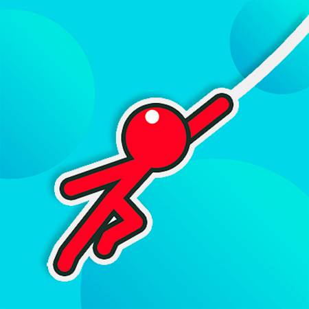 Rope Stickman Game