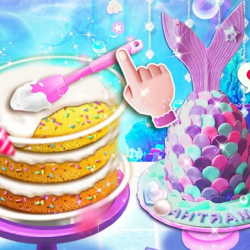 Unicorn Chef Design Cake Game