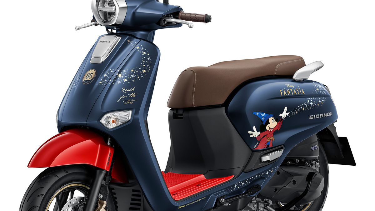 Honda Giorno Disney Fantasia 85 Years Limited Edition Officially Present, Only 2,000 Units Available