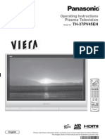 Panasonic TV Manual