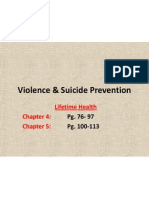 Violence Suicide Prevention