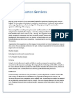 Peterson Carton Services Case Analysis