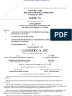 GANNETT CO INC /DE/ 10-K (Annual Reports) 2009-02-25