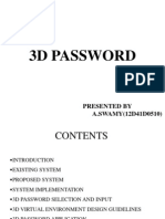 3d Password