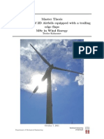 Investigation of 2D Airfoils Equipped With A Trailing Edge Flaps MSC in Wind Energy