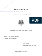 Thesis Felipe Baquero - Rolling Road System Design For The RuotaVia Test Rig