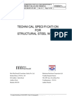 Steel - Technical Specification For Structural Steel Works