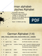 German Alphabet