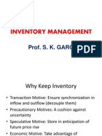 June 2013 Inventory Management