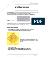 ArtCam 17 Feature Machining