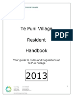 Te Puni Residental Handbook 2013