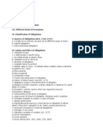 OBLIGATIONS and Contracts Syllabus