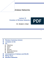 Evolution of Wireless Networks (Part III)