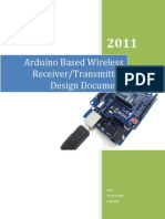 Arduino Wireless Receiver - Transmitter Design - Document