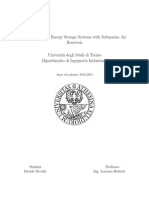 Compressed Air Energy Storage With Submarine Air Reservoir