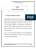 Types of Bank Accounts