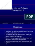 Aspect-Oriented Software Development 1: ©ian Sommerville 2006 Slide 1