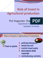 Final Role of Insect in Agriculture