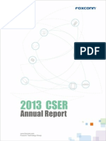 2013 Foxconn CSER Annual Report