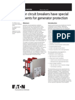 Generator Circuit Breaer Requirement PDF