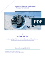 Introduction To Financial Markets and Investment PDF