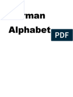 Deutsche Alphabet