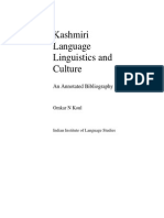 Kashmiri Bibliography