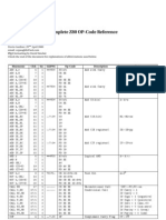 Complete Z80 OP-Code Reference