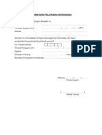 Formulir Permintaan Rohaniawan