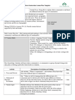 Social Studies Lesson Plan