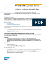 Transferring System Measurement Results Online