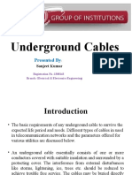 Underground Cables