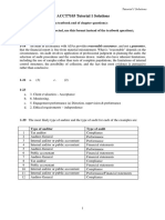 ACCT7103 Tutorial 1 Solutions