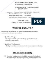 TQM Presentation - Management Accounting & Performance Analysis